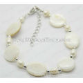 Fashion White Pearl Shell perlé grosse cheville